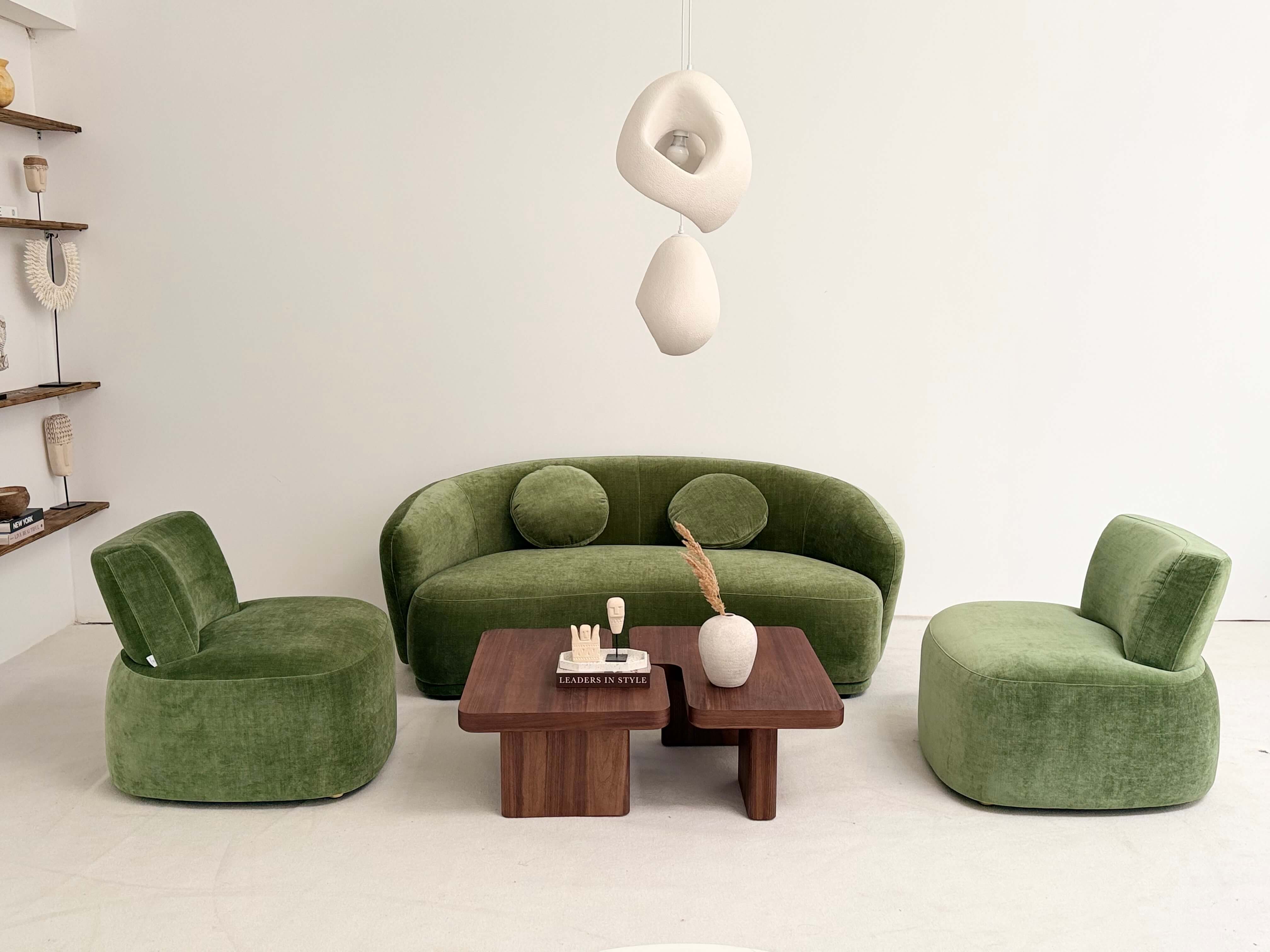 SOFA DWUOSOBOWA AMARONE VITA ZIELONA ELEGANCJA I WYGODA