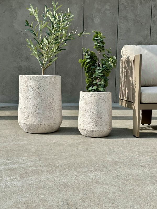 ZESTAW DONICZEK ODESSE STONE TALL SET