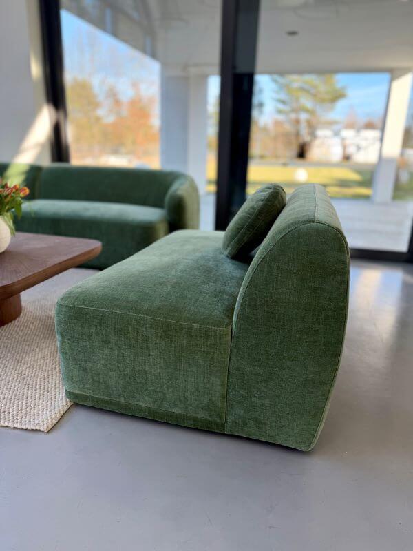 SOFA DWUOSOBOWA AMARONE LUX ELEGANCKA ZIELEŃ I NOWOCZESNY KOMFORT