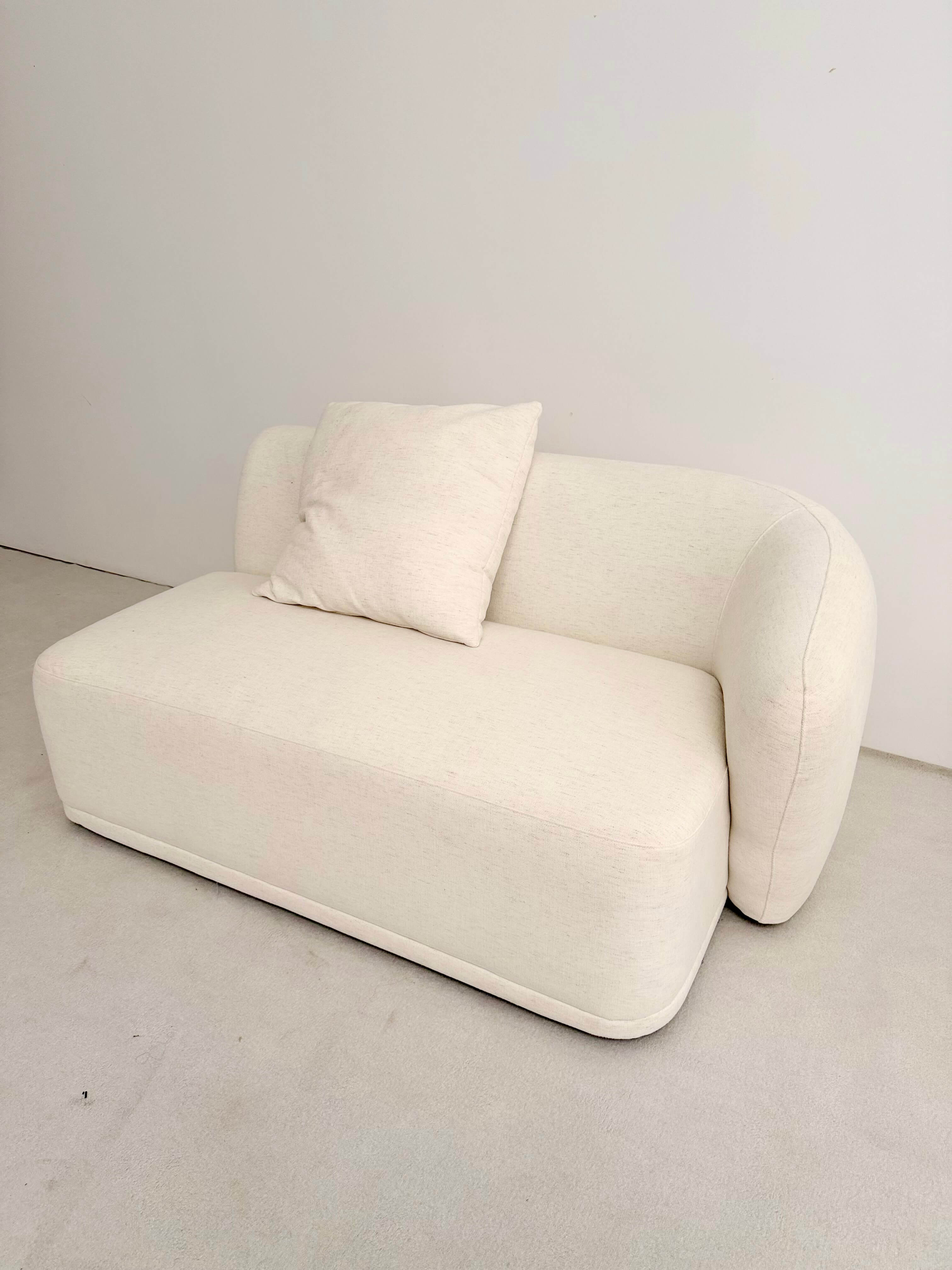 5-CZĘŚCIOWA MODUŁOWA SOFA AMARONE LUX – KREMOWA