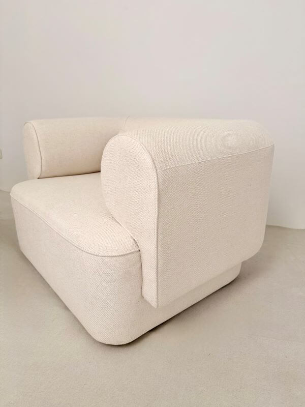 FOTEL BELAGIO KREMOWY NOWOCZESNY DESIGN I WYJĄTKOWY KOMFORT