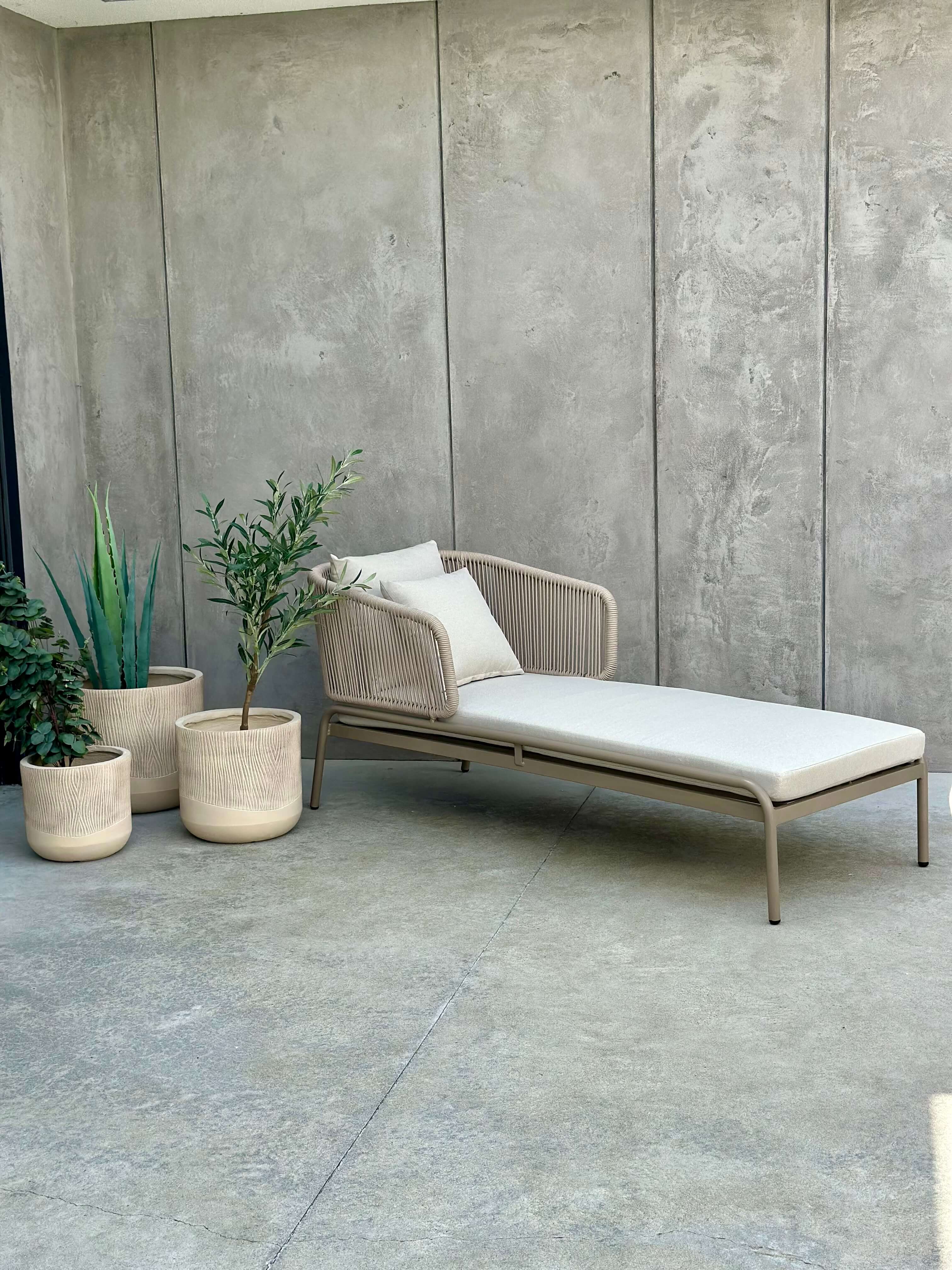 ZESTAW DONICZEK ALETTO  SAND