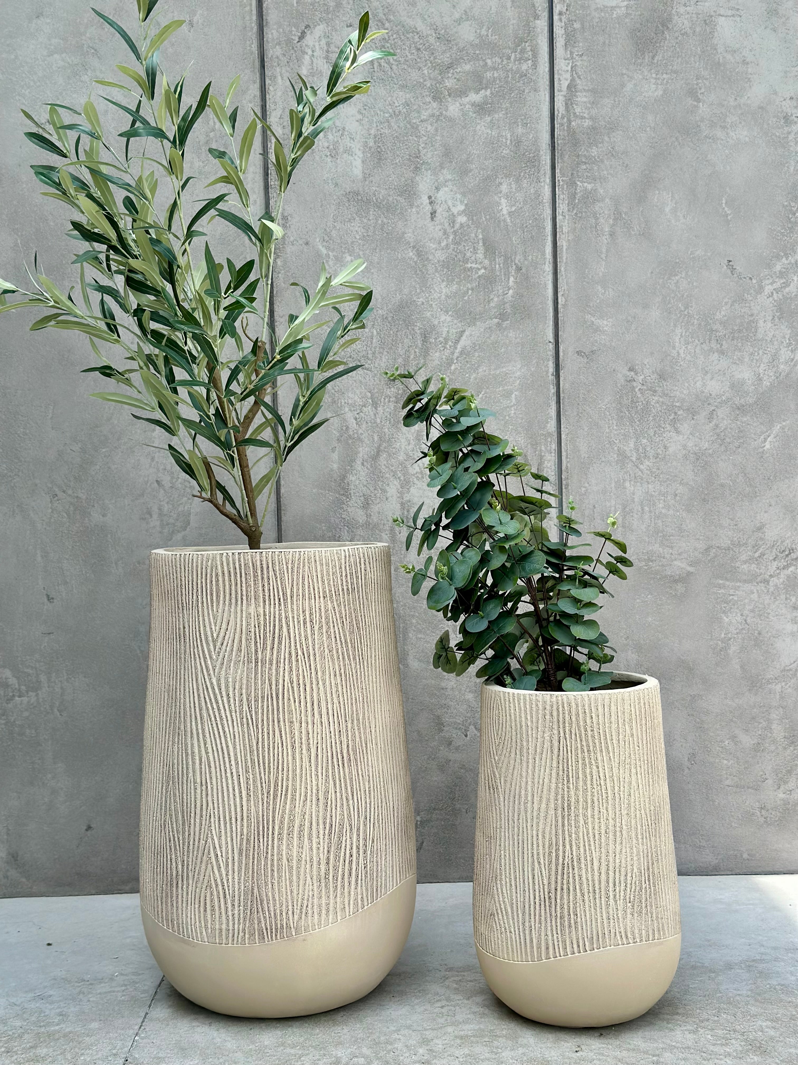 ZESTAW DONICZEK ALETTO SAND TALL