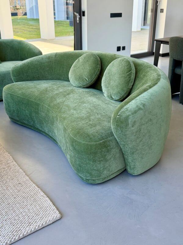 SOFA DWUOSOBOWA AMARONE VITA ZIELONA ELEGANCJA I WYGODA