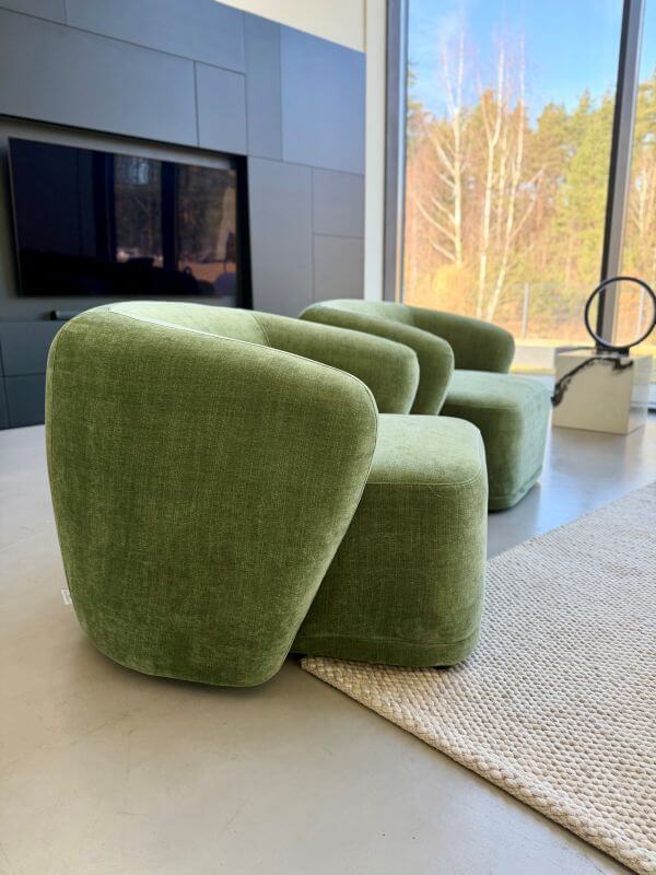 FOTEL AMARONE VITA ZIELONA ELEGANCJA I WYJĄTKOWA WYGODA