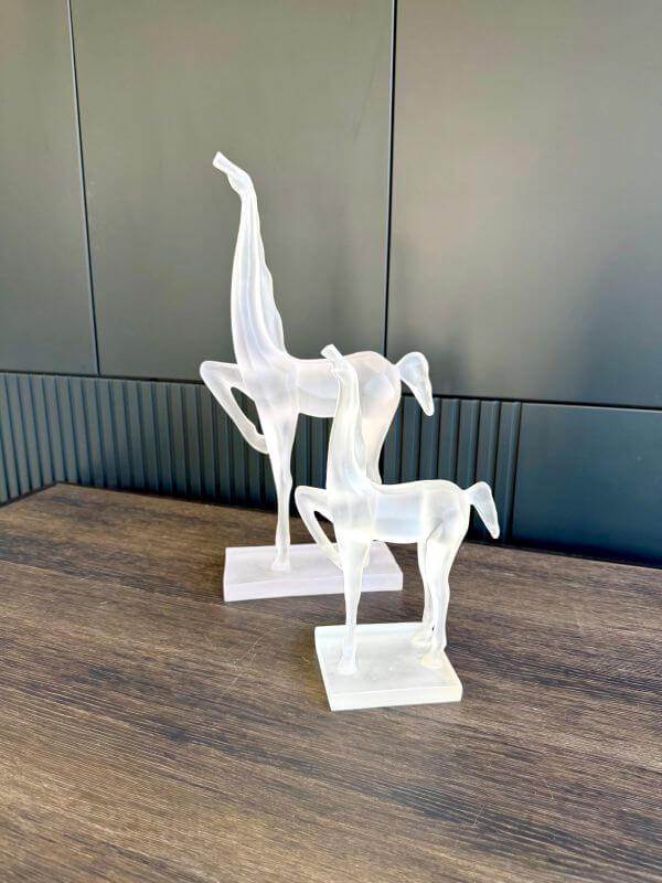 ZESTAW DWÓCH FIGUREK DEKORACYJNYCH APOLLO