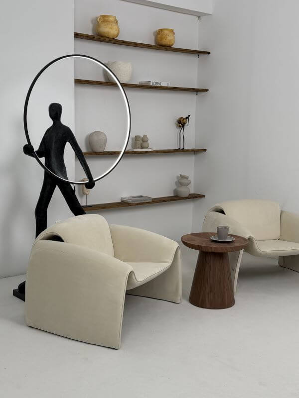 NOWOCZESNY FOTEL RAPHAEL BEŻ