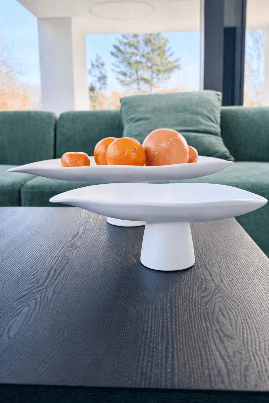 ZESTAW DWÓCH PATER PAELLO BIAŁE