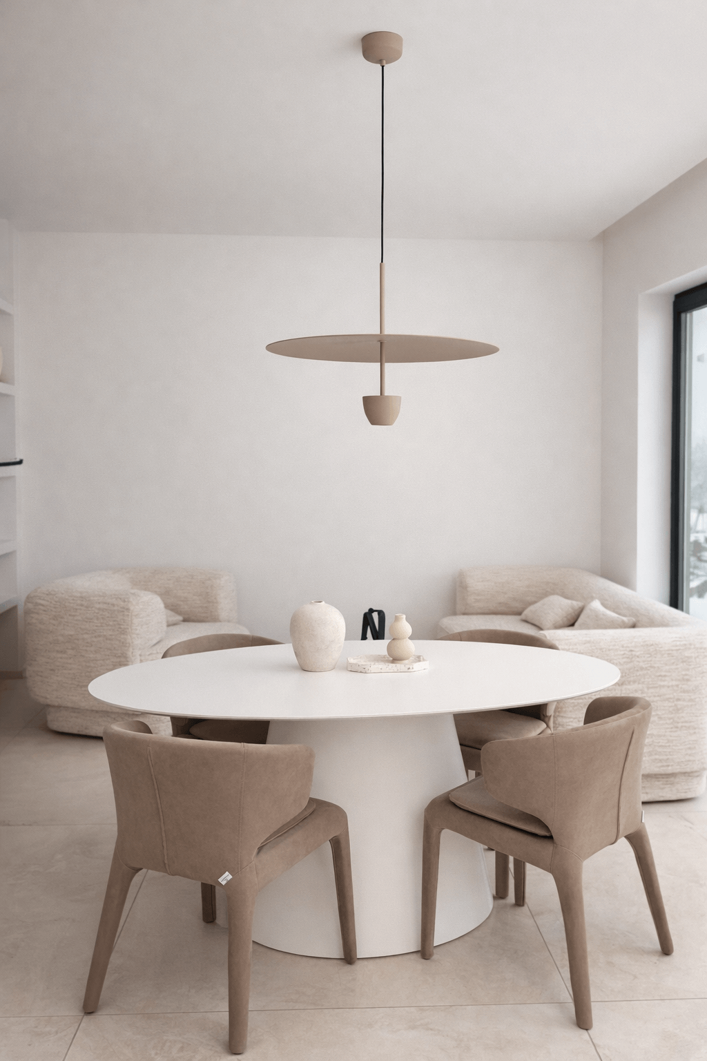 LAMPA WISZĄCA ALUMINIOWA ALTANORA SZAMPAŃSKA