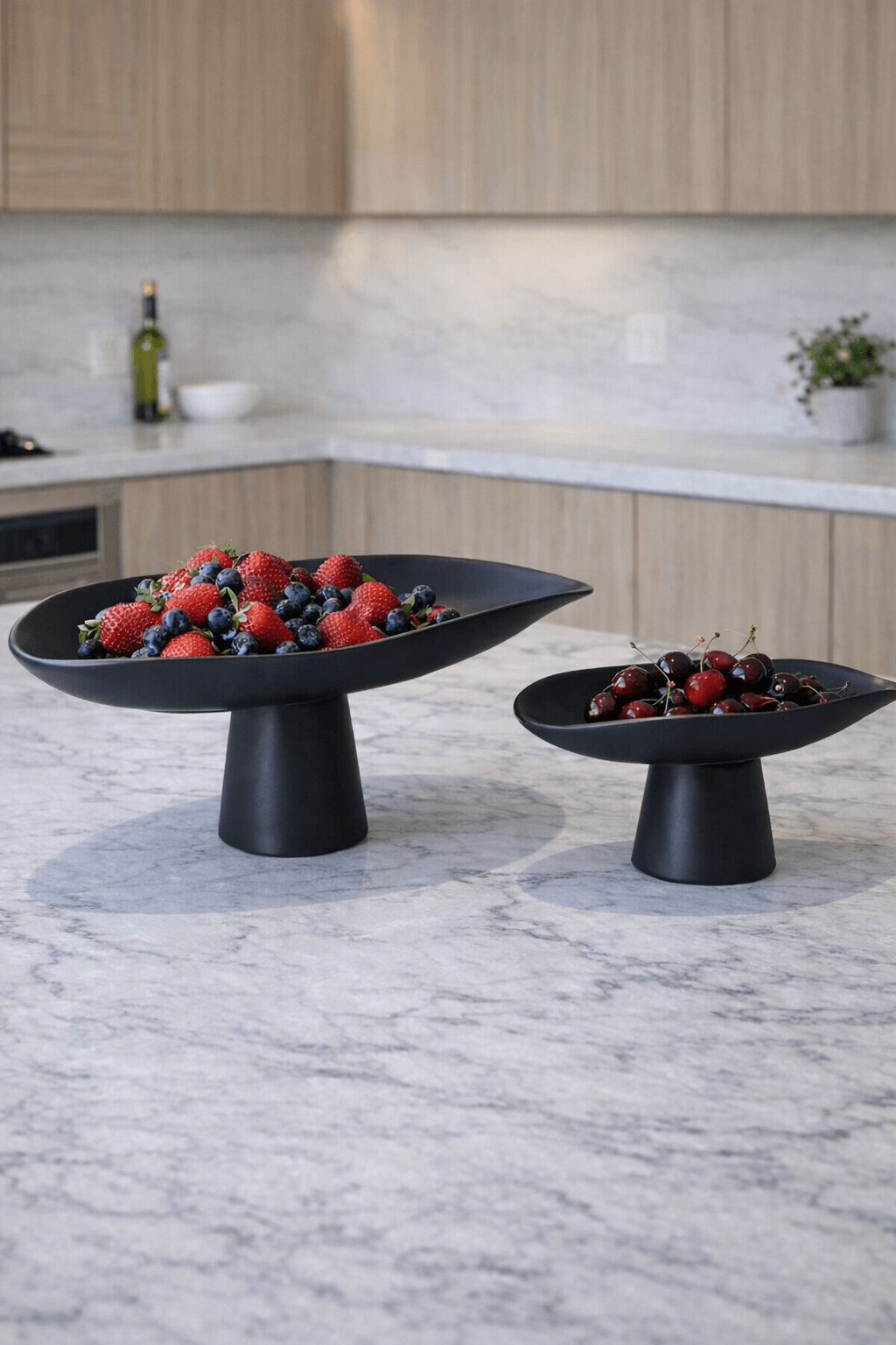 ZESTAW DWÓCH PATER PAELLO CZARNE