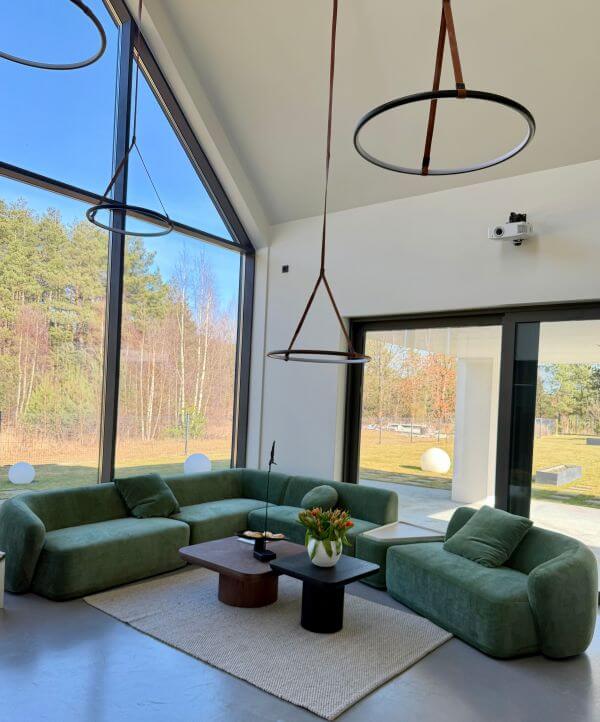 5-CZĘŚCIOWA MODUŁOWA SOFA AMARONE LUX – ZIELONA