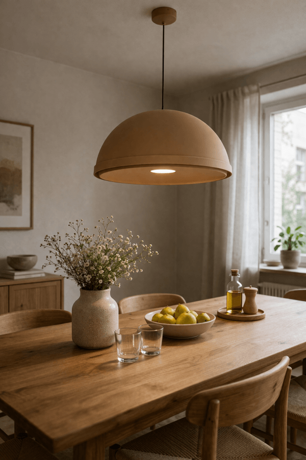 LAMPA WISZĄCA ALUMINIOWA ZORANIA SZAMPAŃSKA