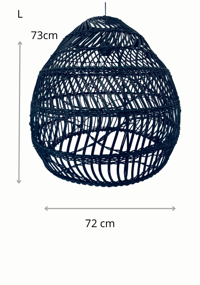 LAMPA  CEZAR L CZARNA