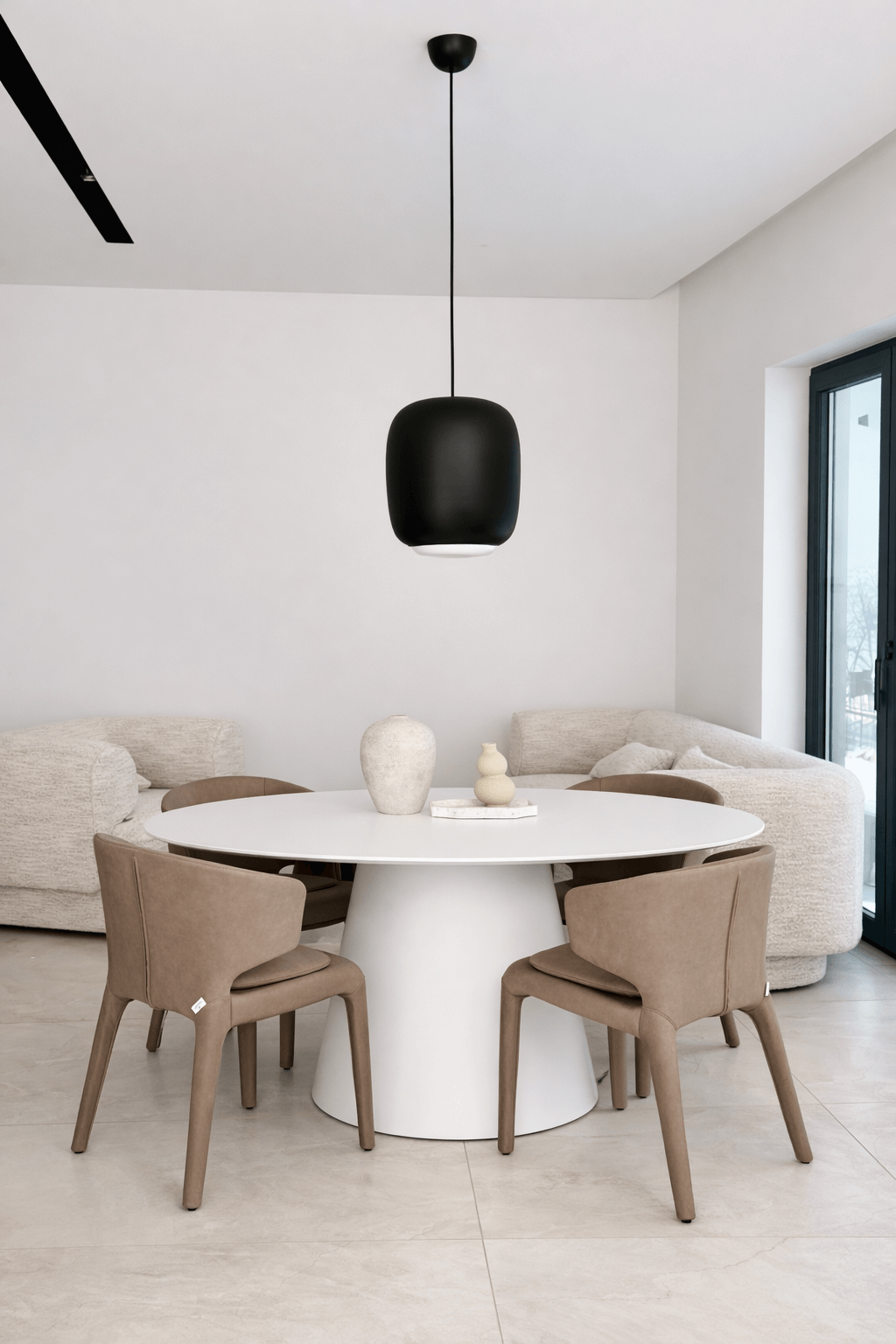 LAMPA WISZĄCA ALUMINIOWA ORIONIS XL CZARNA