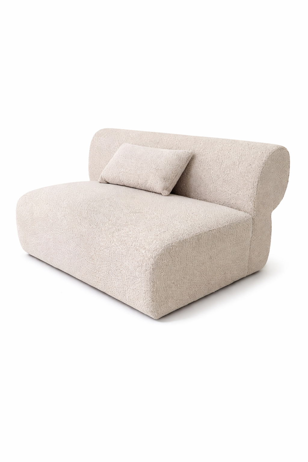 SOFA MODUŁOWA MILANO KREMOWA BEZ PODŁOKIETNIKÓW – NOWOCZESNY ŚRODKOWY MODUŁ DO SALONU