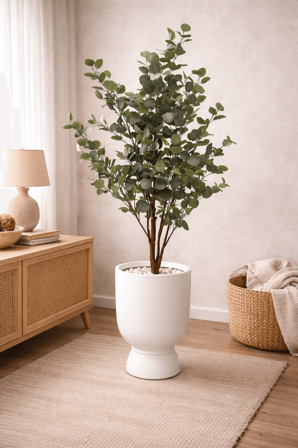 DRZEWKO SZTUCZNE EUKALIPTUSOWE 150 cm