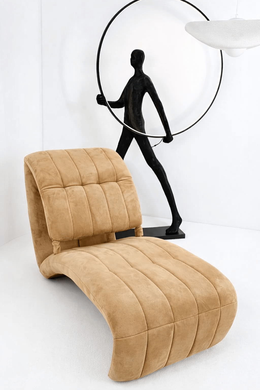 FOTEL ALESSANDRO TKANINA BEŻ