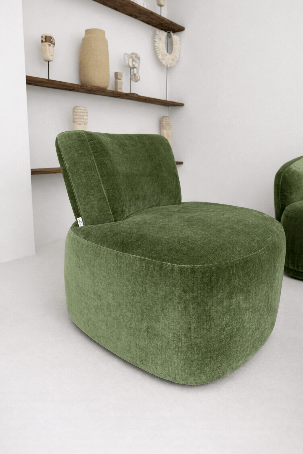 FOTEL AMARONE  ZIELONY ELEGANCJA I NOWOCZESNA PROSTOTA