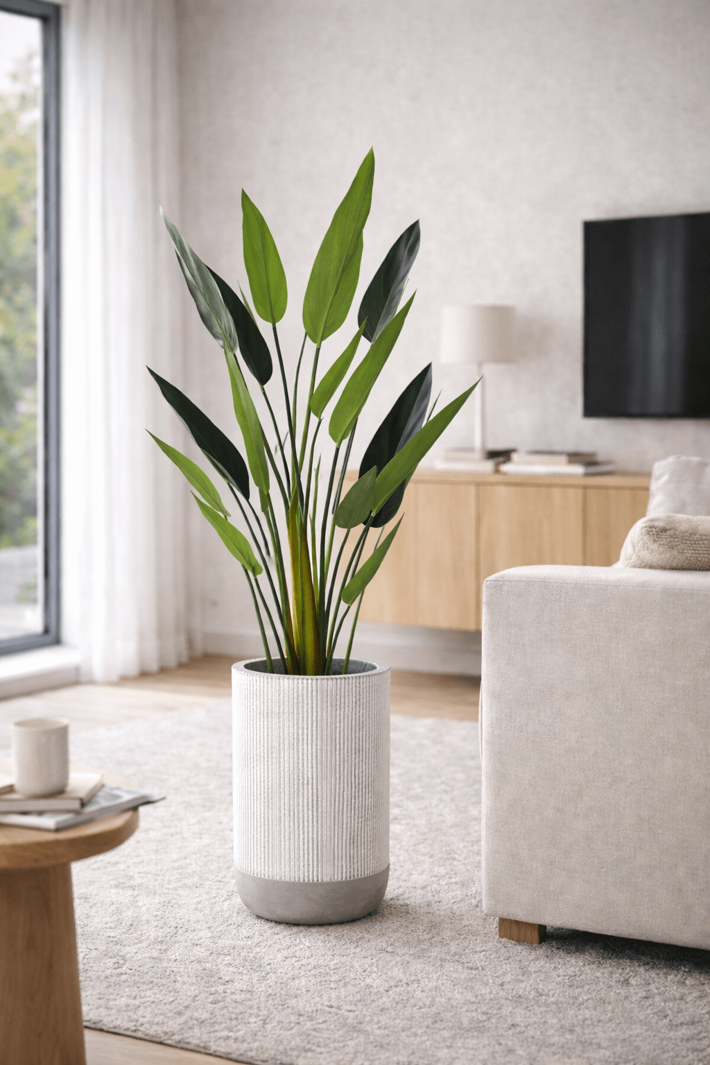 KWIAT SZTUCZNY STRELICJA KRÓLEWSKA 120 cm