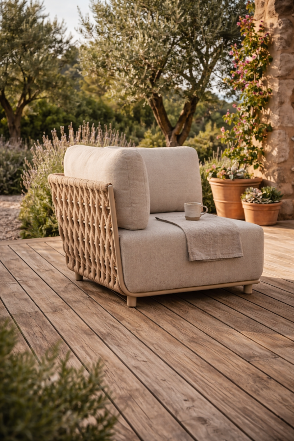 SOFA NAROŻNA LEWY JASNOSZARY SERANO LOUNGE