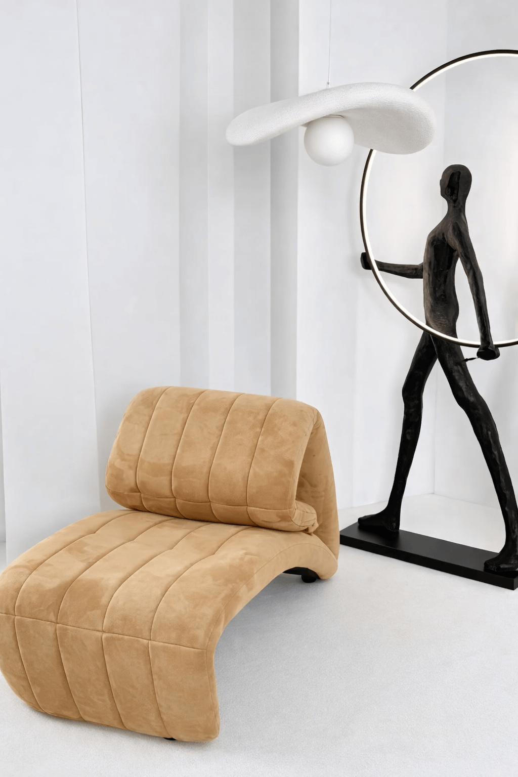 FOTEL ALESSANDRO TKANINA BEŻ