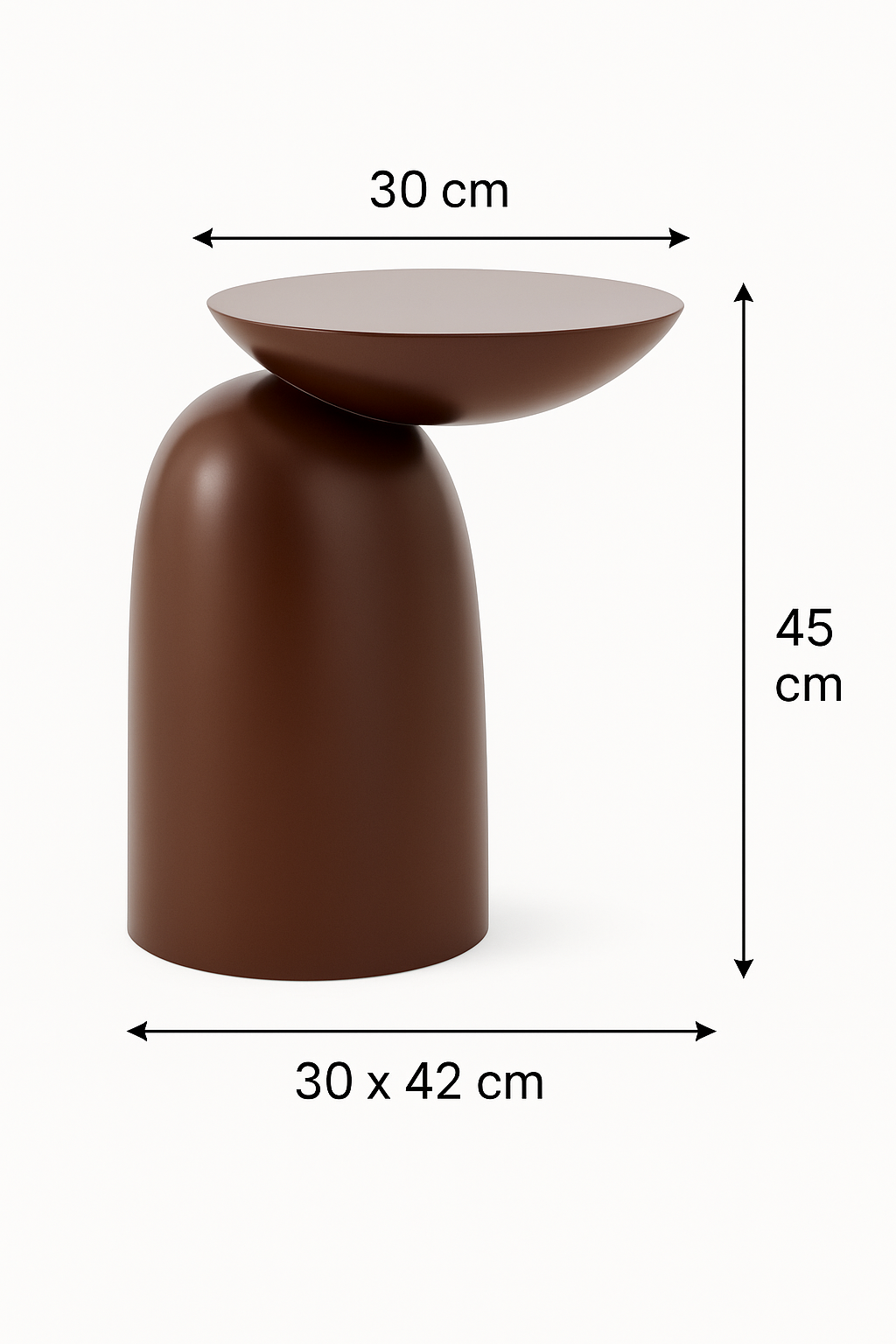 STOLIK ORLANDO BORDOWY – DESIGNERSKI STOLIK BOCZNY