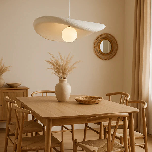 LAMPA WISZĄCA NAMI  BIAŁA