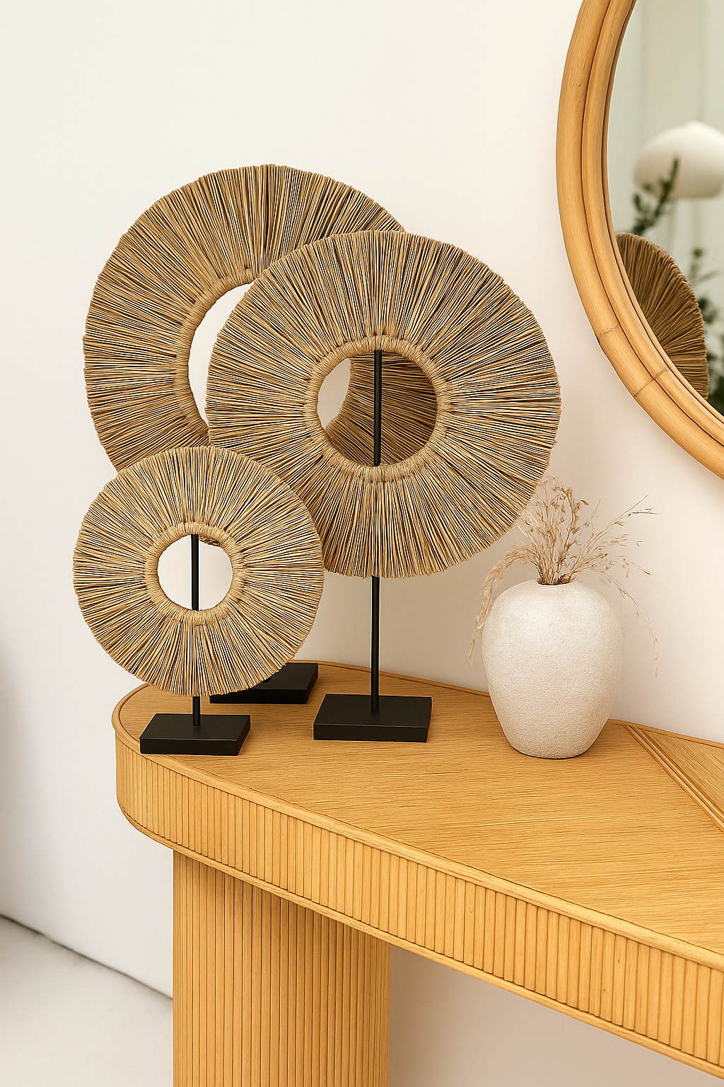 ZESTAW TRZECH DEKORACJI BALI RINGS