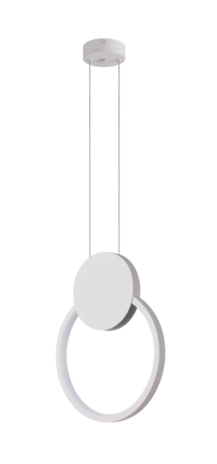 LAMPA WISZĄCA LUMINARIS BIAŁA