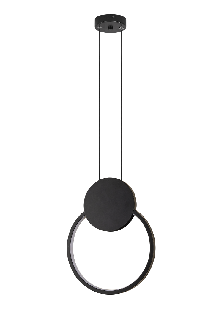 LAMPA WISZĄCA LUMINARIS CZARNA