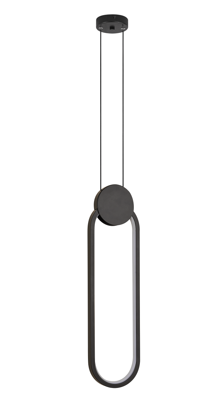 LAMPA WISZĄCA CASTORO CZARNA