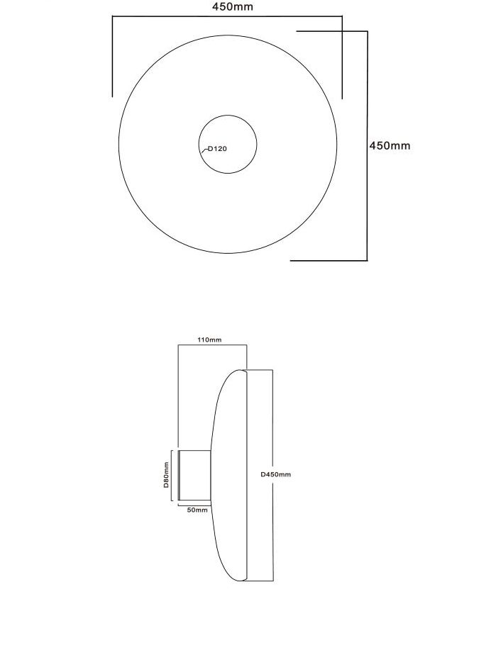 LAMPA ŚCIENNA ALUMINIOWA ECLIPSERA