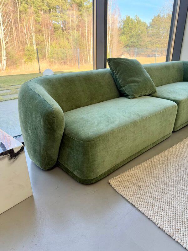 5-CZĘŚCIOWA MODUŁOWA SOFA AMARONE LUX – ZIELONA