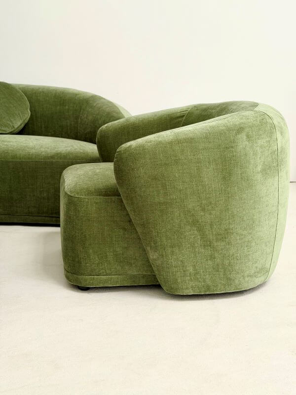 ZESTAW WYPOCZYNKOWY AMARONE VITA ZIELONY SOFA 3-OSOBOWA I 2 FOTELE