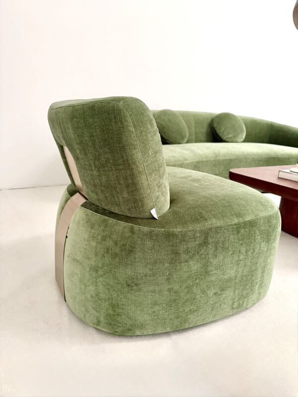 FOTEL AMARONE  ZIELONY ELEGANCJA I NOWOCZESNA PROSTOTA