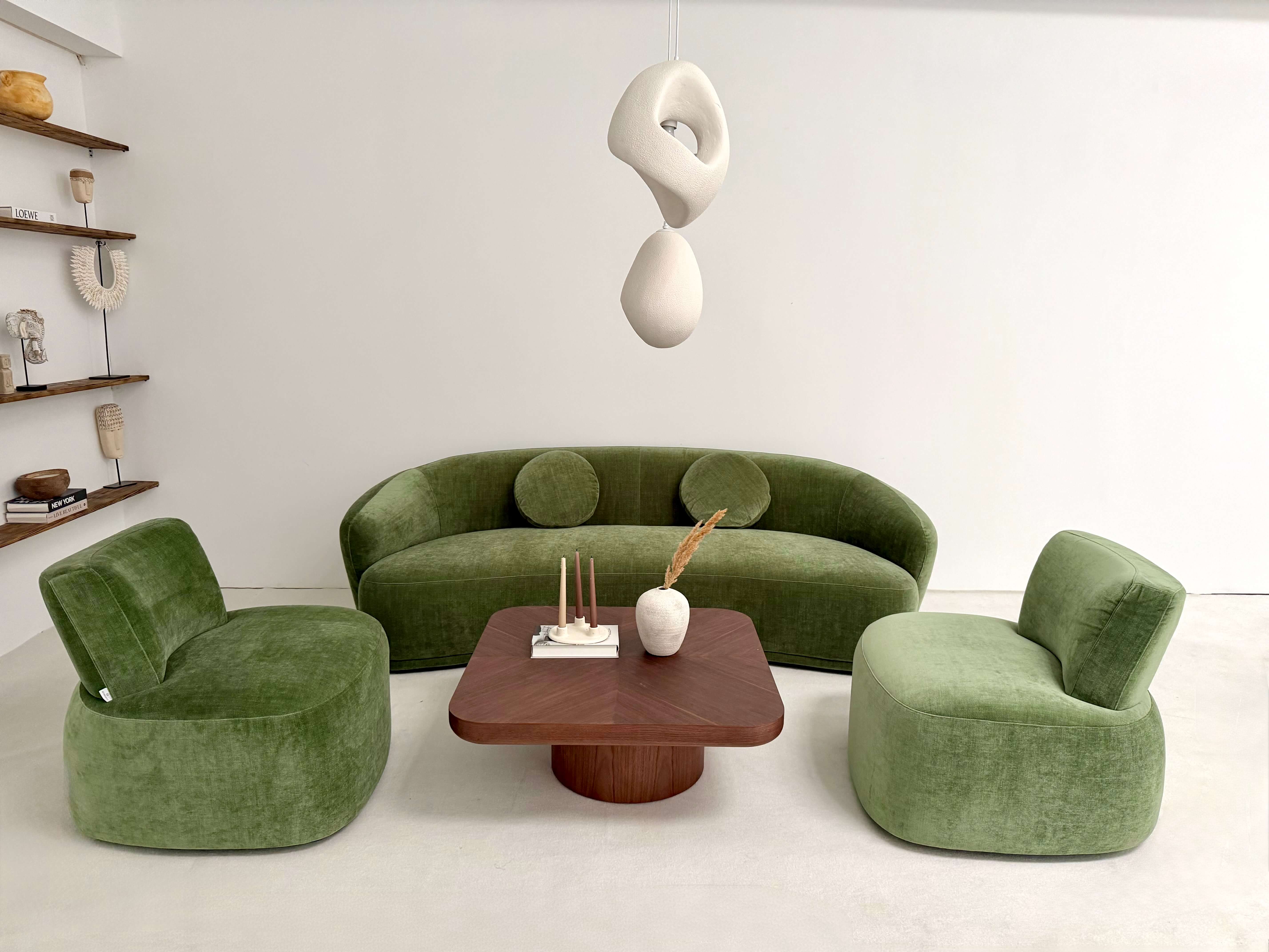 FOTEL AMARONE  ZIELONY ELEGANCJA I NOWOCZESNA PROSTOTA