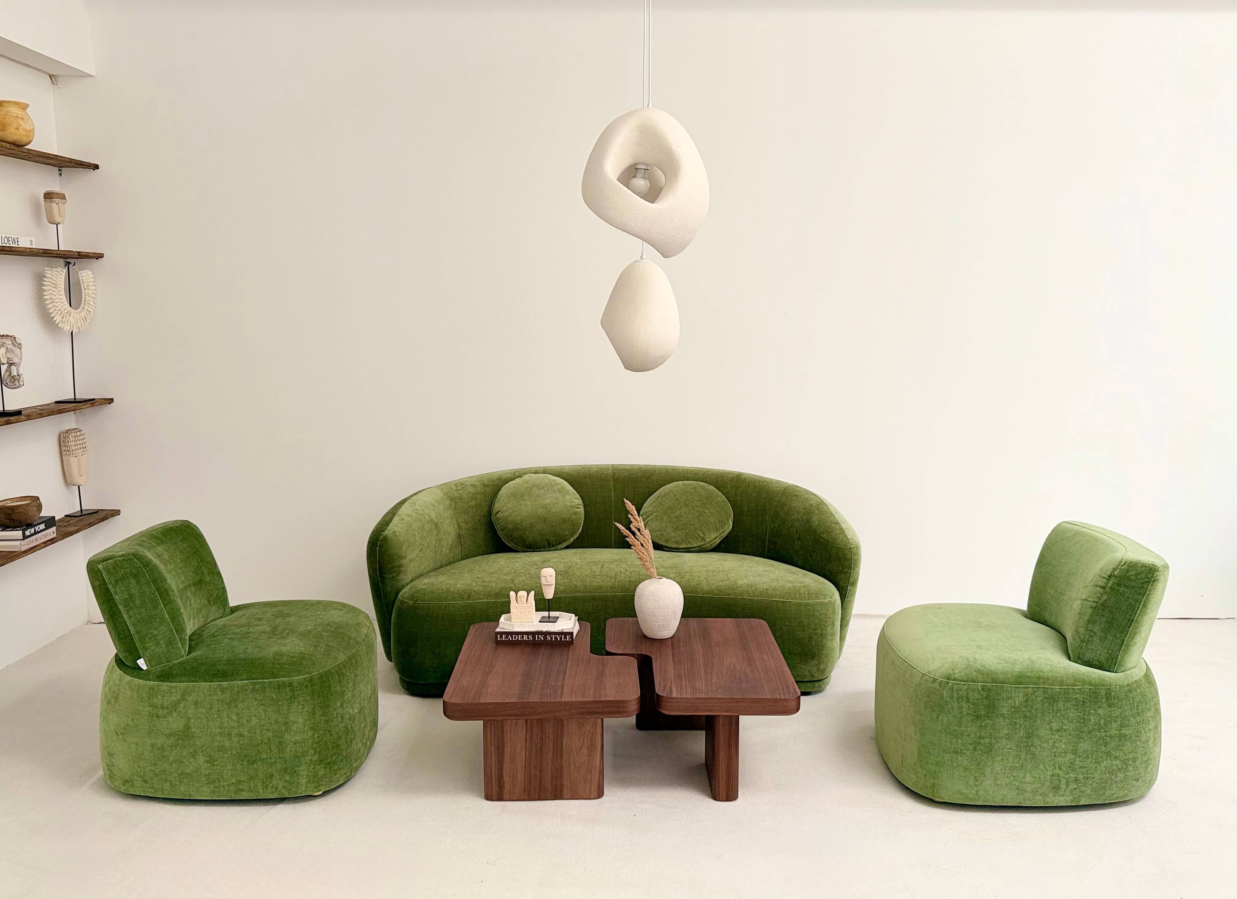 SOFA DWUOSOBOWA AMARONE VITA  ZIELONA ELEGANCJA I WYGODA