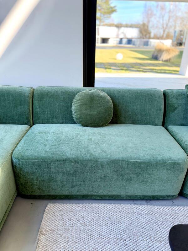 SOFA DWUOSOBOWA AMARONE LUX  ELEGANCKA ZIELEŃ I NOWOCZESNY KOMFORT