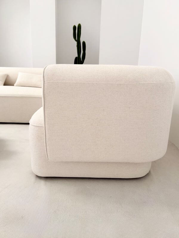 FOTEL BELAGIO KREMOWY  NOWOCZESNY DESIGN I WYJĄTKOWY KOMFORT