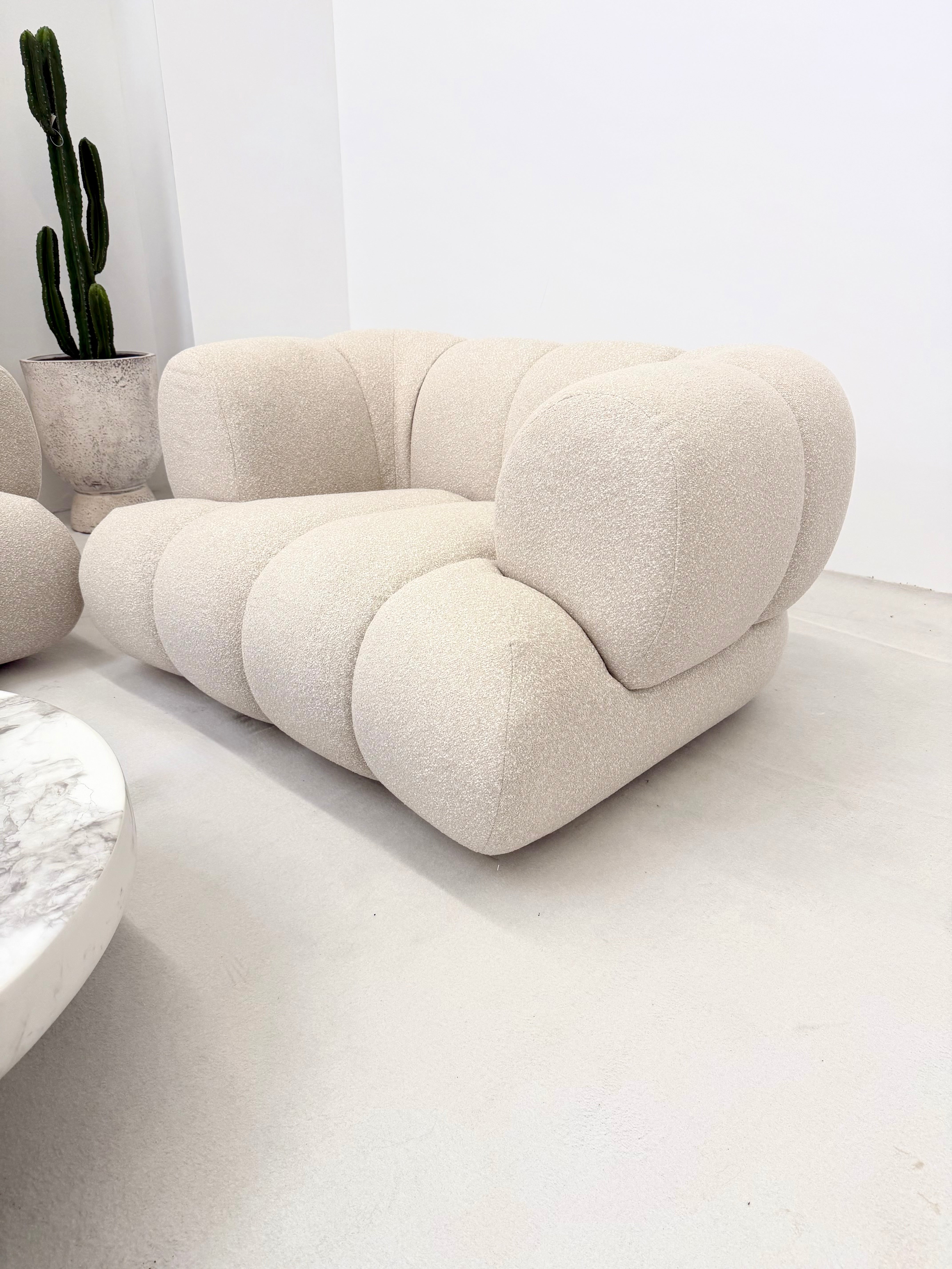 ZESTAW WYPOCZYNKOWY LUNARIO KARMEL SOFA 2-OSOBOWA I 2 FOTELE