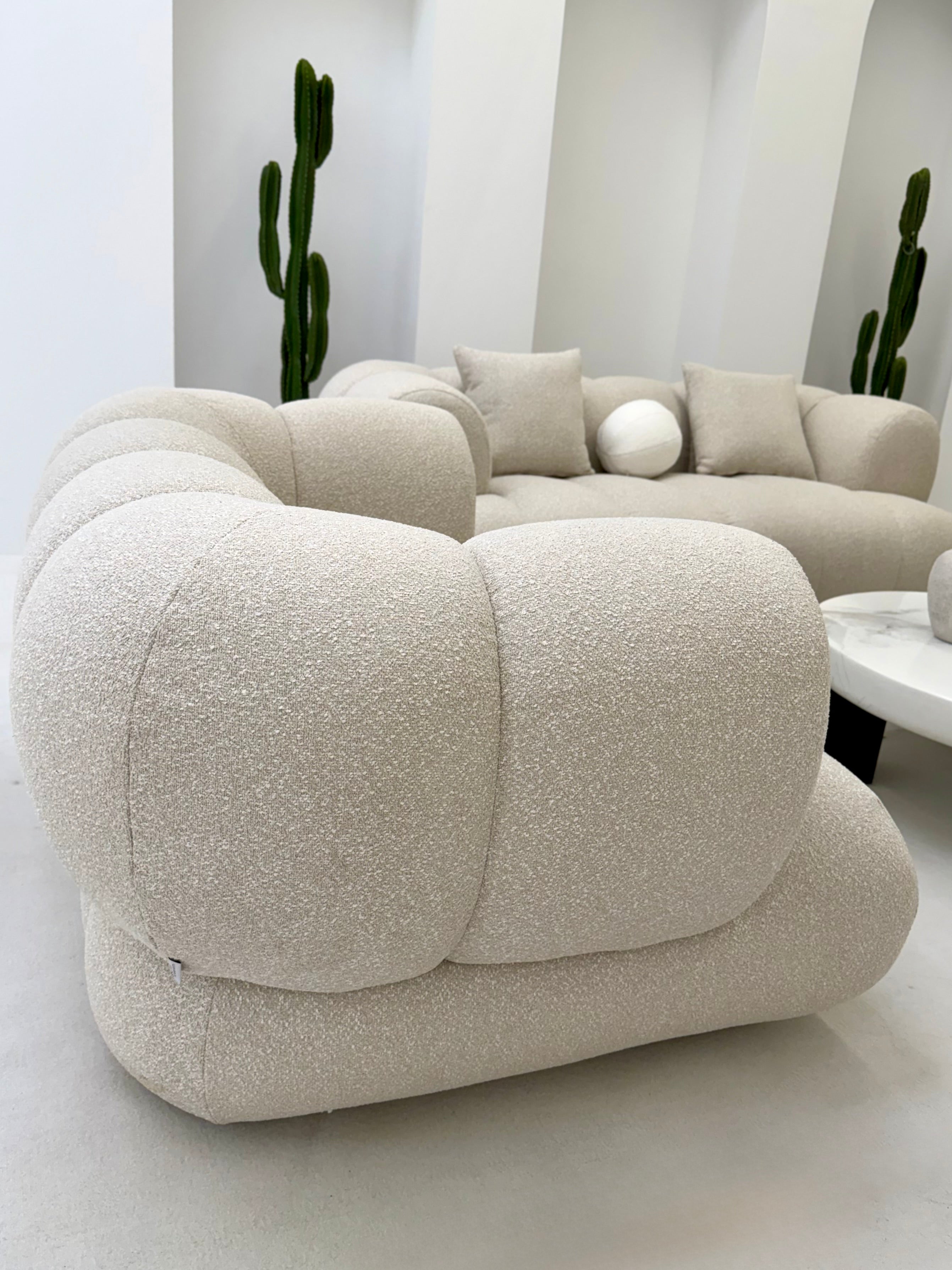 ZESTAW WYPOCZYNKOWY LUNARIO KARMEL SOFA 2-OSOBOWA I 2 FOTELE