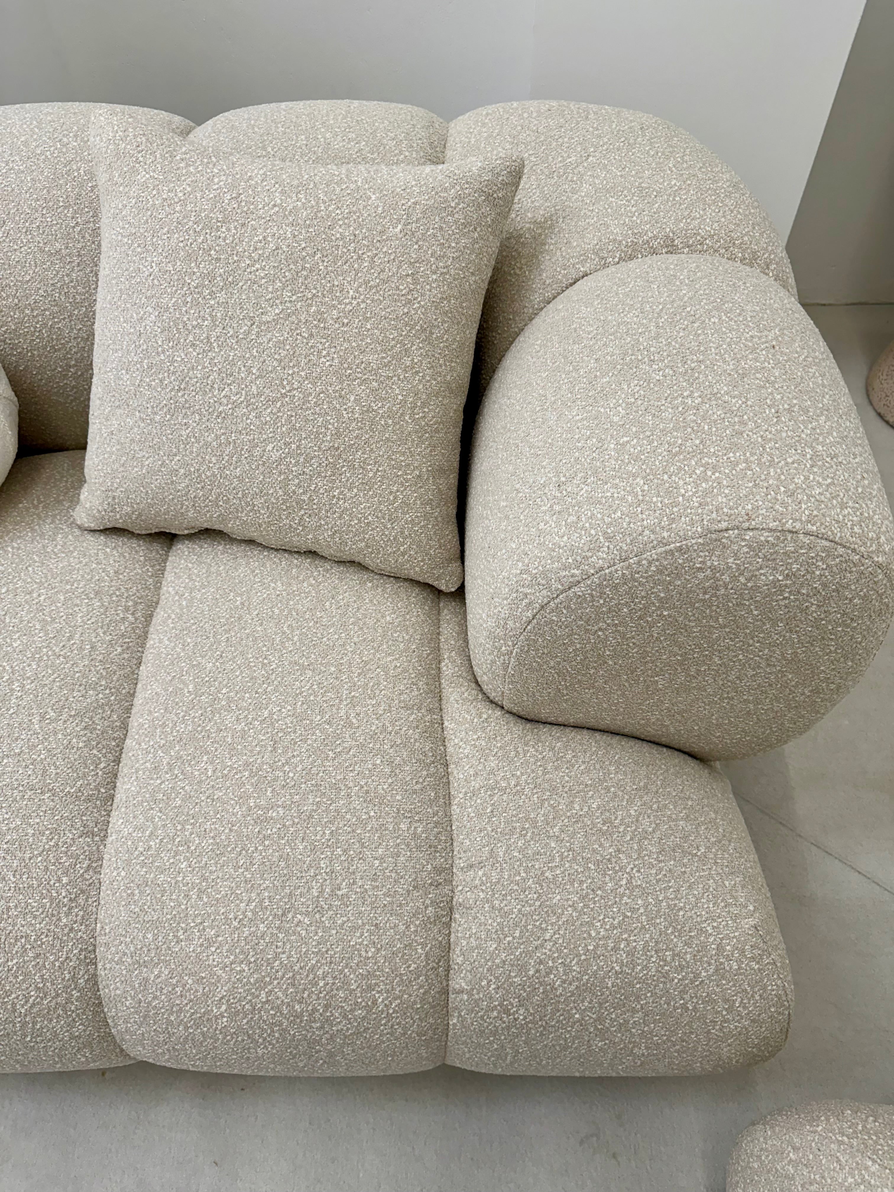 SOFA DWUOSOBOWA LUNARIO KARMELOWA ELEGANCJA I WYGODA