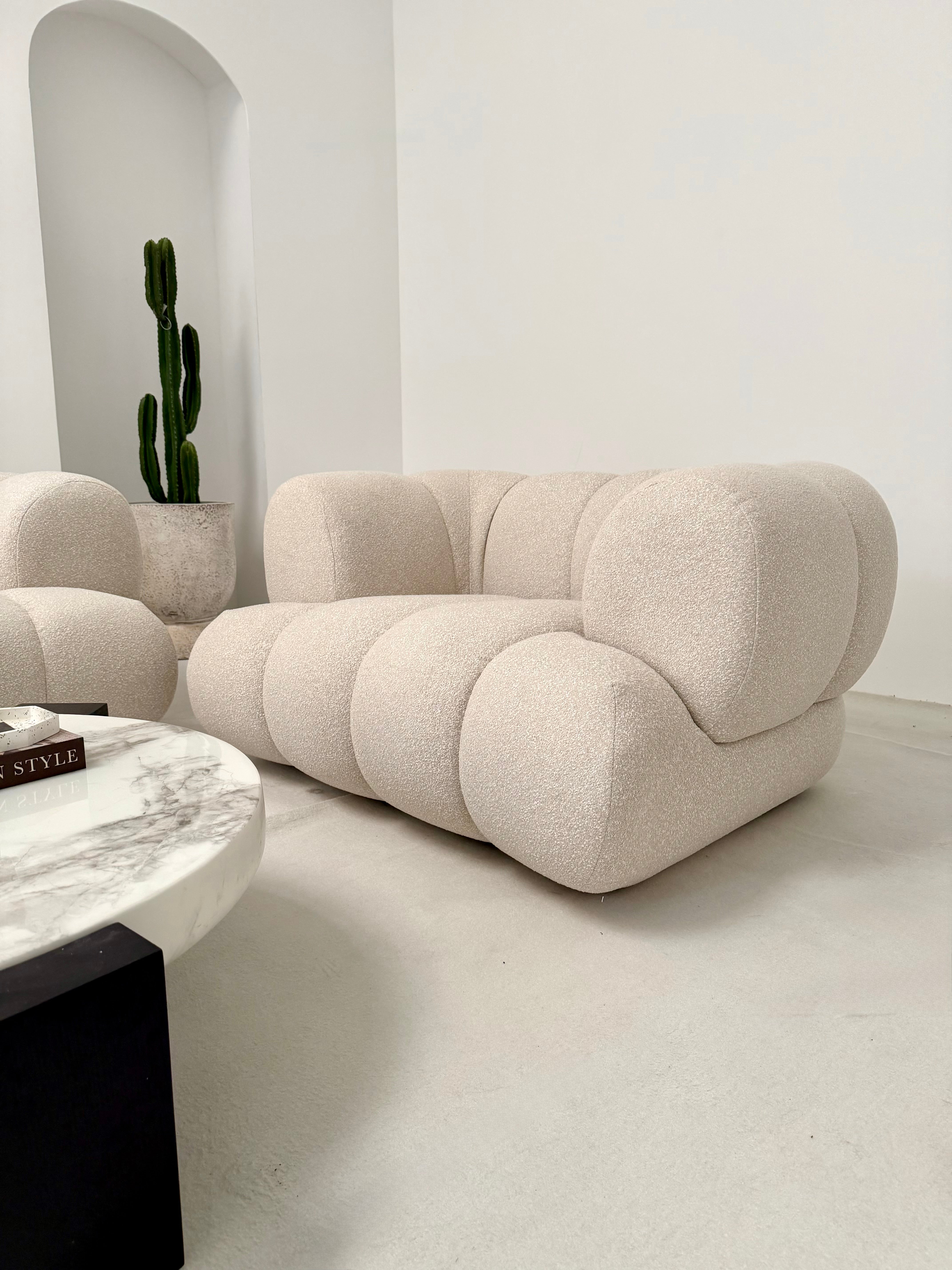 ZESTAW WYPOCZYNKOWY LUNARIO KARMEL SOFA 2-OSOBOWA I 2 FOTELE