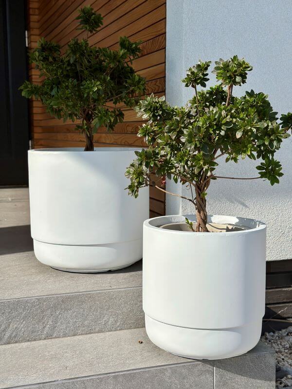 ZESTAW DONICZEK SANTIAGO WHITE SET