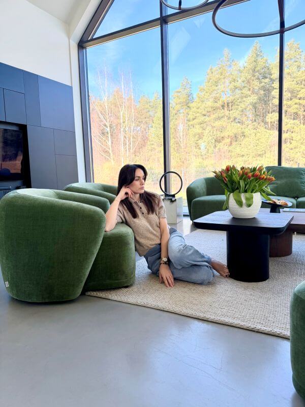 FOTEL AMARONE VITA  ZIELONA ELEGANCJA I WYJĄTKOWA WYGODA