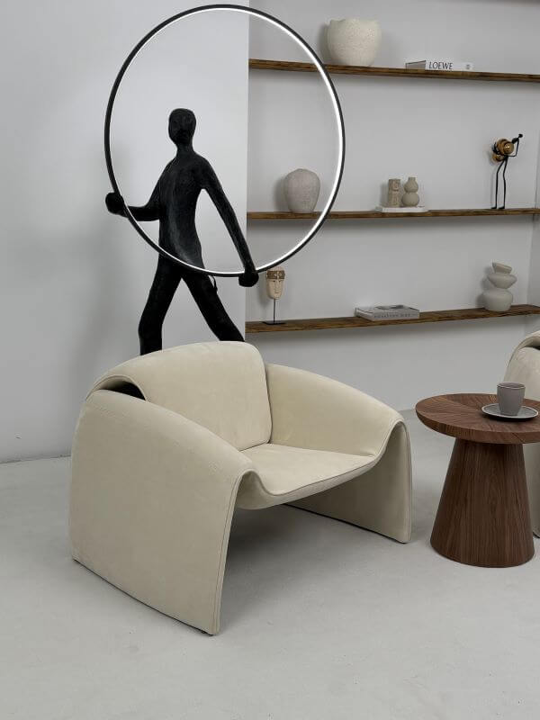 NOWOCZESNY FOTEL RAPHAEL BEŻ