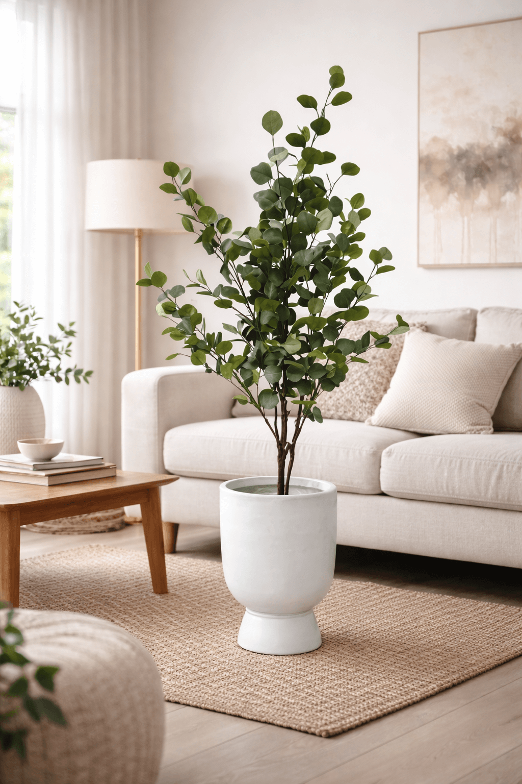 DRZEWKO SZTUCZNE EUKALIPTUSOWE 150 cm