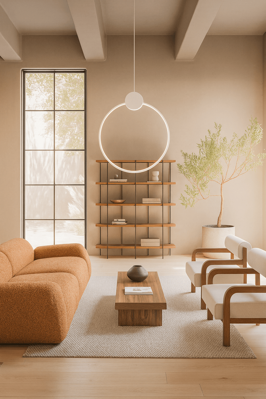 LAMPA WISZĄCA ZAFIRO L BIAŁA