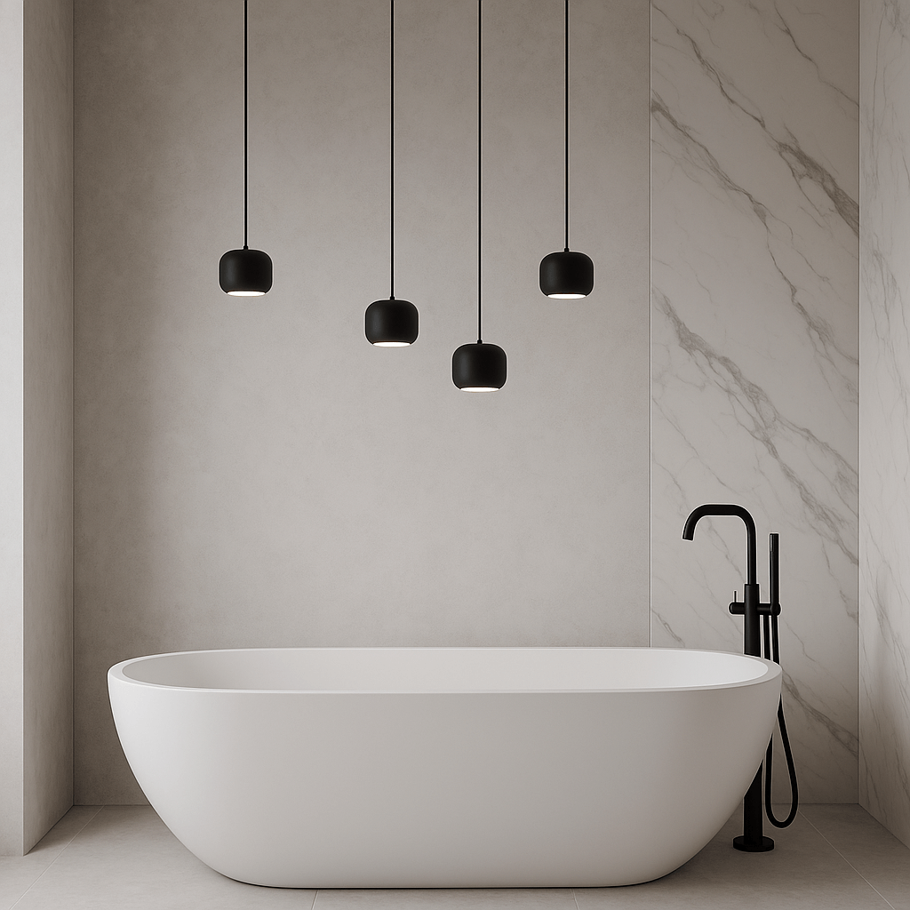 LAMPA WISZĄCA ALUMINIOWA ORIONIS S CZARNA