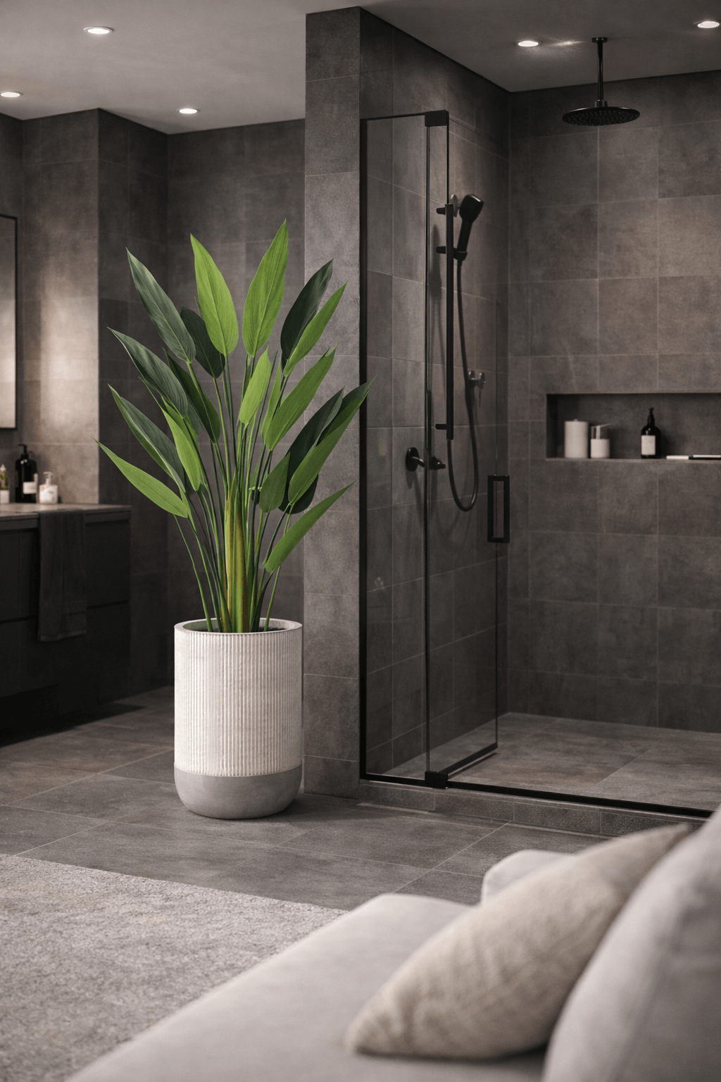 KWIAT SZTUCZNY  DUŻA STRELICJA KRÓLEWSKA  180 cm